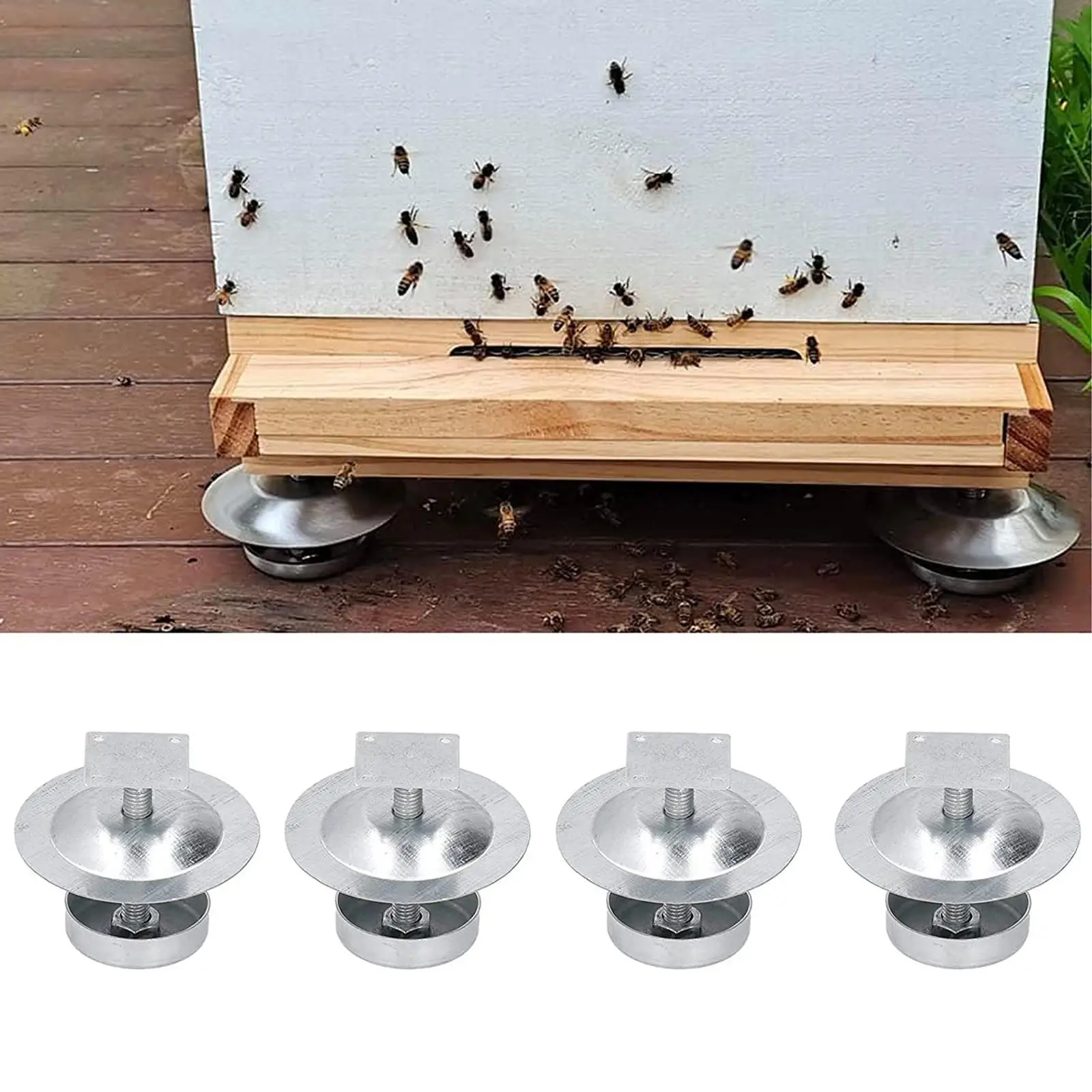 4 шт. ножки для улья портативное оборудование основа для улья инструменты для пчеловодства улей Изображение 2