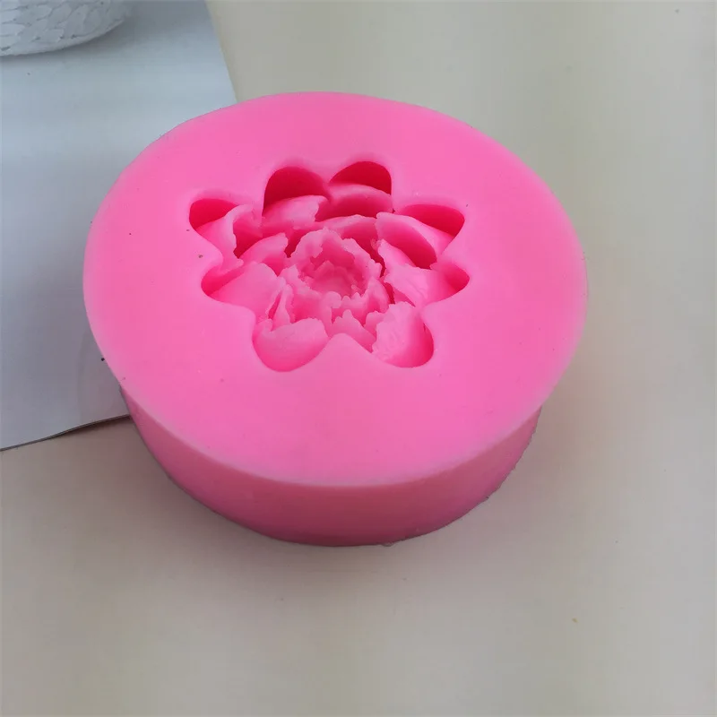 Форма для торта в форме лотоса, Силиконовая форма для мыла ручной работы, Декоративная форма для украшения цветов Изображение 4