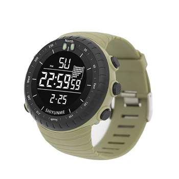 Новые светодиодные цифровые мужские часы, водонепроницаемые военные часы для мужчин, ударопрочные Спортивные часы, подарочные часы
