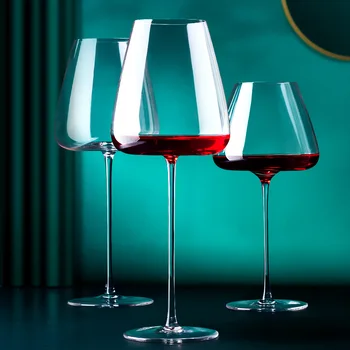 1 шт. Высококачественный Винный набор для свадебной вечеринки в баре ресторана большой емкости Бордо, Бокал для красного Вина, бытовая посуда для напитков в подарок