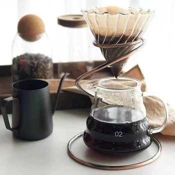 Набор для приготовления кофе ручной работы, аксессуары Filtro Espresso, Фильтр для кофемашины, Инструменты для бариста, Многоразовые фильтры для кофе, держатель, Воронка