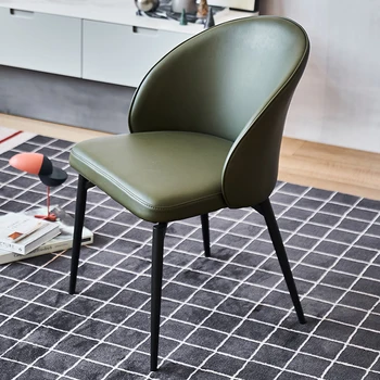 Современные стулья для гостиной, Зеленый Скандинавский туалетный столик, кресло для отдыха, Одноместная удобная мебель для спальни Sillas Nordicas середины века