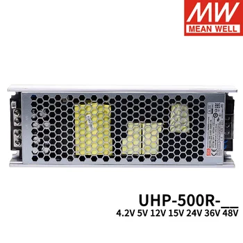 MEAN WELL UHP-500R DC OK Импульсный источник питания с одним выходом 500 Вт для светодиодного дисплея 4,2 В 5 В 12 В 15 В 24 В 36 В 48 В PFC UHP-500R-24