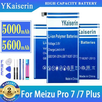 YKaiserin Аккумулятор BA793 BA792 Для Meizu Pro 7/7 Plus 7Plus M793Q M793M M793H M792Q/ M792C BA792 Batteria + Бесплатные Инструменты