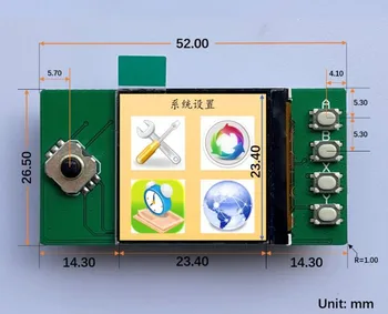 IPS 1,3-дюймовый модуль TFT ЖК-экрана ST7789 Drive IC 240 (RGB) * 240