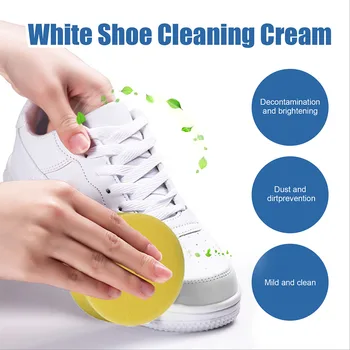 Крем для обеззараживания обуви высокой эффективности Мягкая смазка для мытья обуви для чистки повседневной обуви