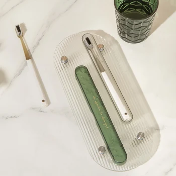 Креативный портативный дорожный чехол для тюбика зубной щетки, коробка для защиты зубной щетки, Гигиеническая упаковка для зубных щеток, Защитная упаковка для хранения