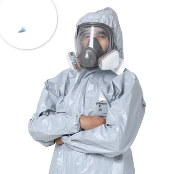Защитная одежда DuPont Tychem, серая химзащитная одежда, химическая защита от кислот и щелочей
