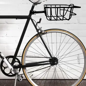 Задняя корзина велосипеда Прочная для большинства задних велосипедных стоек Детские складные велосипеды для езды на велосипеде