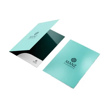 индивидуальный дизайн, оптовая продажа, бумажная презентация с логотипом, папка для файлов формата А4 с карманом