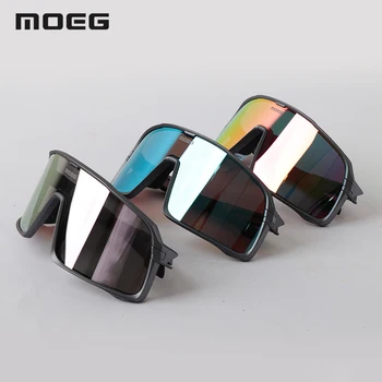 MOEG Оптом TR90 Унисекс, поляризованные Солнцезащитные очки для спорта на открытом воздухе, велоспорта Uv400 для спортивной одежды