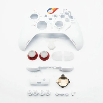 Новый чехол для контроллера Xbox серии X S, комплект для замены передней панели своими руками с кнопками запуска ABXY LB RB