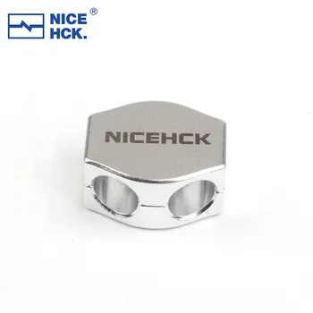 Слайдер для кабеля NiceHCK HiFi, материал из сплава, съемный дизайн, амортизирующий и уменьшающий эффект стетоскопа, акустический аксессуар