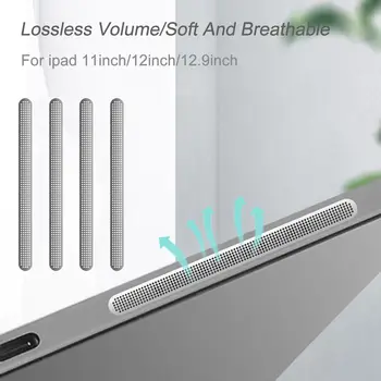 Универсальная пылезащитная сетка, наклейки для динамиков, вентиляционные отверстия, Пылезащитный протектор, защитная пленка для наушников, iPad Pro 2021 12,9 11 12 дюймов
