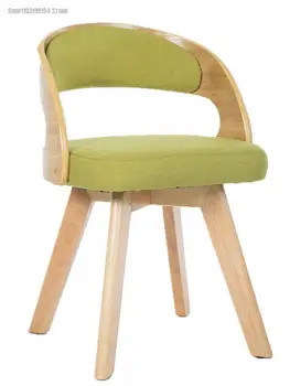 Натуральное дерево Балконные стулья, чайный столик из трех частей, Комбинированные стулья для спальни, стул для внутреннего двора, современный И