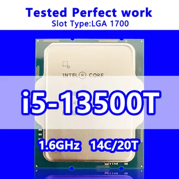Процессор Core i5-13500T QS 6P + 8E 14C/20T 24M Кэш 1,60 ГГц Процессор LGA1700 Для Настольных Материнских плат Серии 600/700