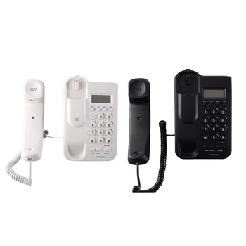 Проводной телефон с дисплеем вызывающего абонента Классический стационарный телефон Настольный телефон Телефон с большой кнопкой