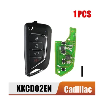 Для Xhorse XKCD02EN Универсальный проводной дистанционный брелок с 4 кнопками для Cadillac Style для VVDI Key Tool