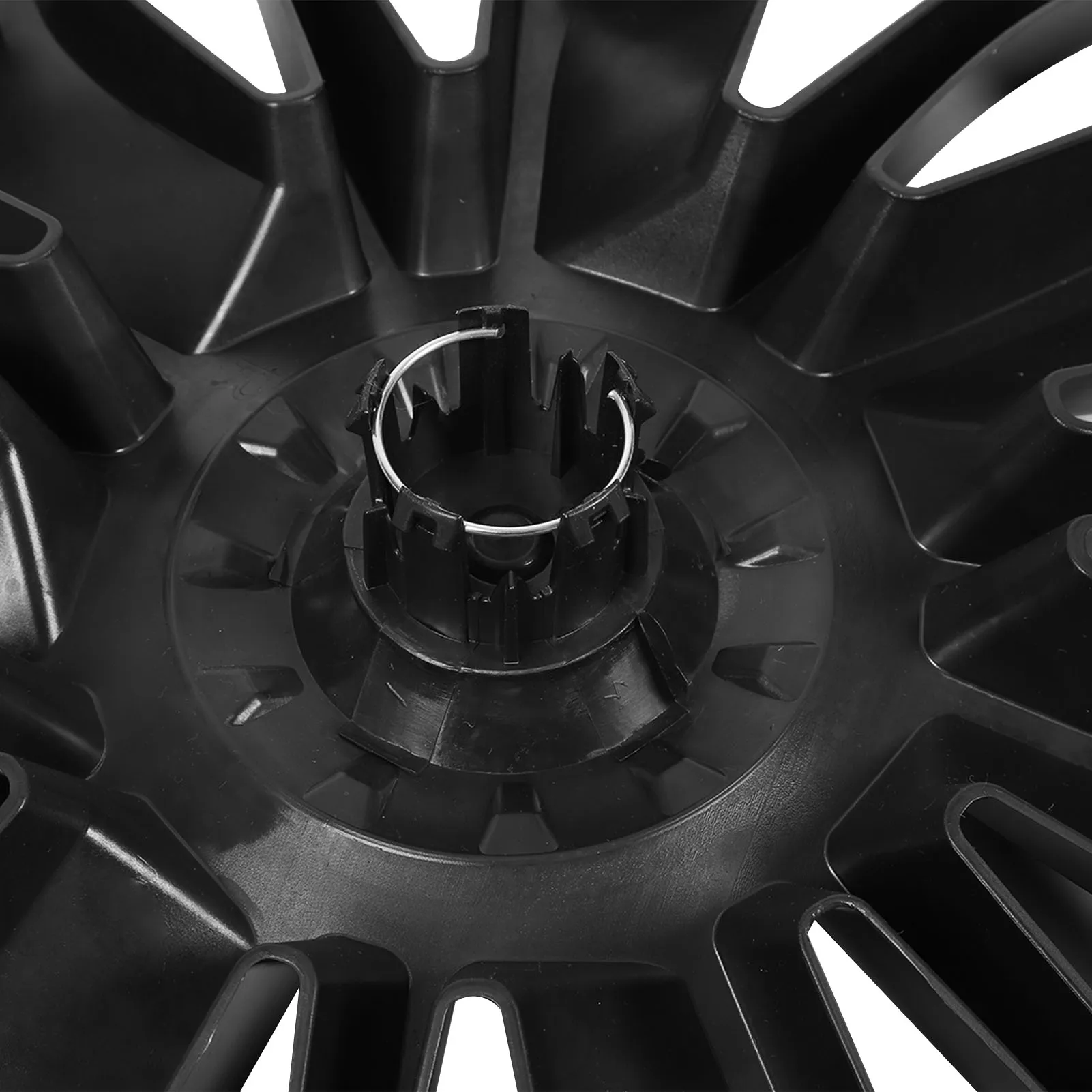 Крышка обода колеса Вихревой дизайн 19-дюймовой ступицы колеса Низкая устойчивость к ветру для модели Y 2021-2023 Изображение 4