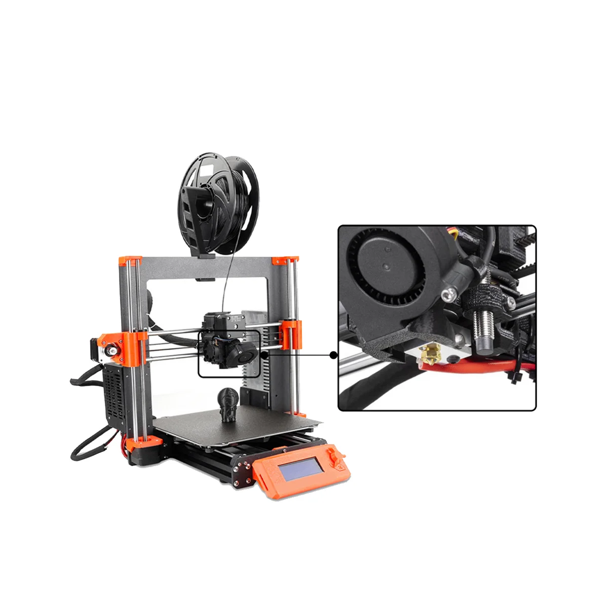 Запчасти для 3D-принтера Prusa MK3S + комплект алюминиевых шлангов для быстрого нагрева сопла экструдера с высокой термостойкостью Изображение 1