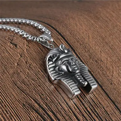 WANGAYAO2023 новая мода египетский фараон Сфинкс кулон ожерелье индивидуальность все сплав ключицы цепочка юбилей jewelr Изображение 2