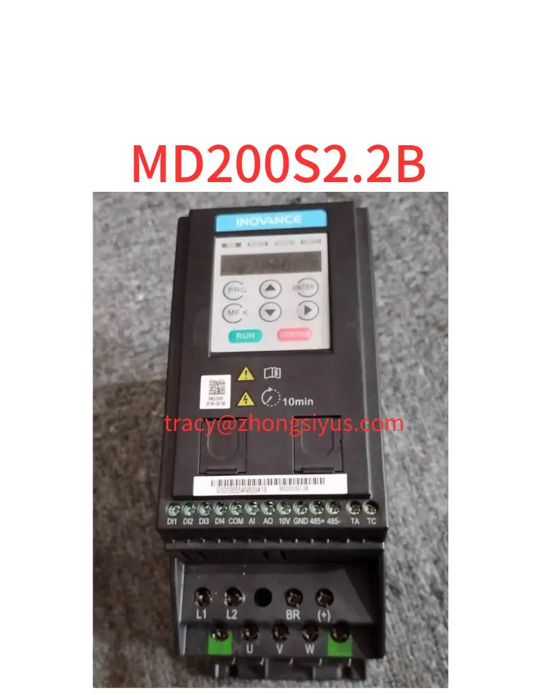 Подержанный инвертор MD200 2,2 кВт 220 В MD200S2.2B, функциональный комплект Изображение 0