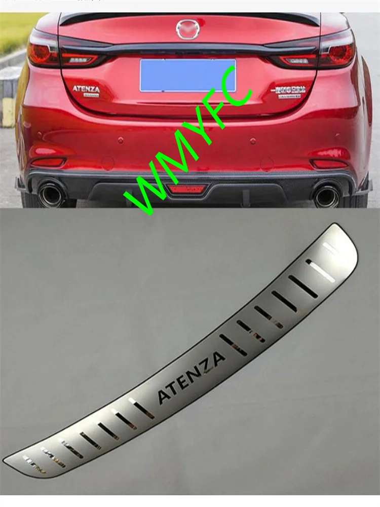 Для Mazda 6 ATENZA 2014 2015 2016 2017 2018 2019 2020 Протектор заднего бампера из нержавеющей стали Sil Автомобильные Аксессуары Изображение 0